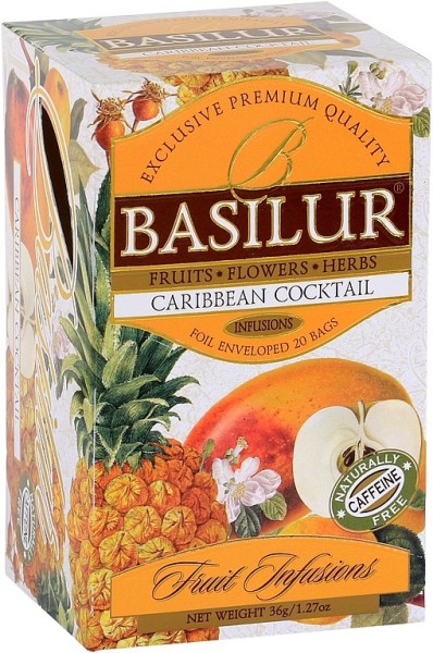 BASILUR Frucht Karibik Cocktail 25x1,8g