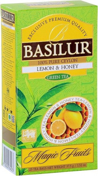 Basilur Tea Magic Fruits Lemon & Honey (25 Beutel)