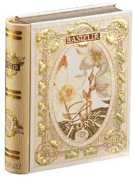BASILUR-Buch Liebesgeschichte III. Pyramide klein 5x2g