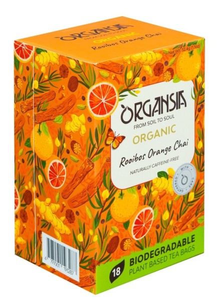 ORGANSIA BIO Rooibos Orange Chai Bezug 18x1,5g