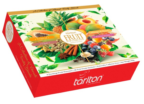 TARLTON Fruit Infusions Assortment I. Papier 40x2g