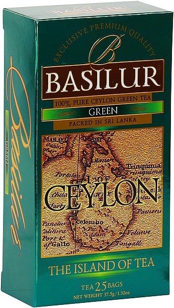 BASILUR Insel des Tees Grün 25x1,5g