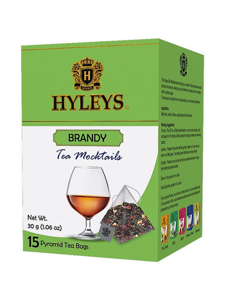 HYLEYS Tee Mocktails Black Brandy Pyramid 15x2g