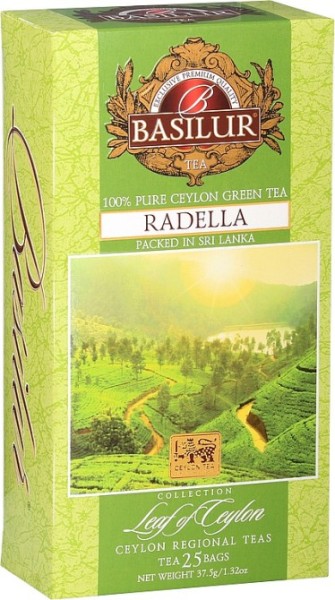 BASILUR Ceylon Radella Schutzumschlag 25x1,5g
