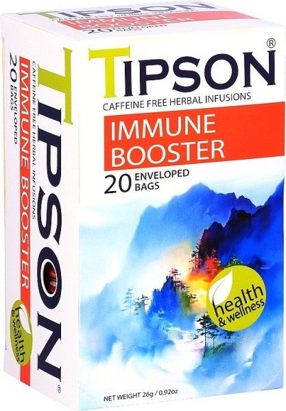 TIPSON Wellness Tees Immun Booster Hülle 20x1,3g