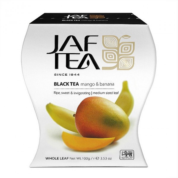 Jaf Tea Mango & Banana schwarzer loser Tee