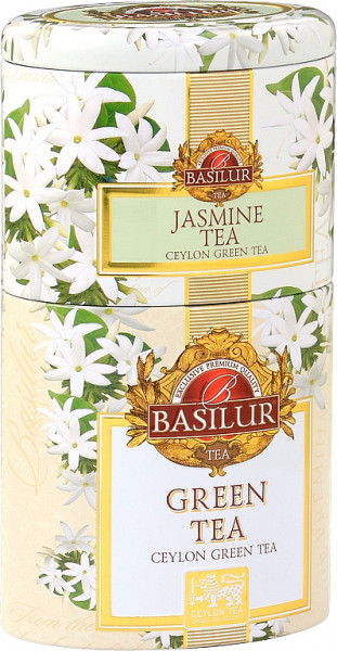 BASILUR- 2in1 Jasmin & Grün Dose 30g & 70g