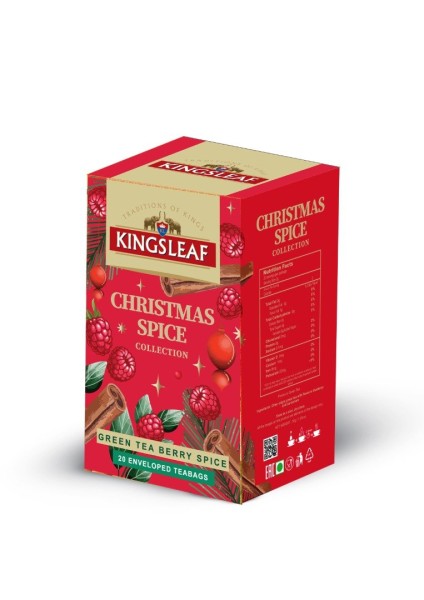KINGSLEAF Xmas Green Berry Spice 20x1,5g