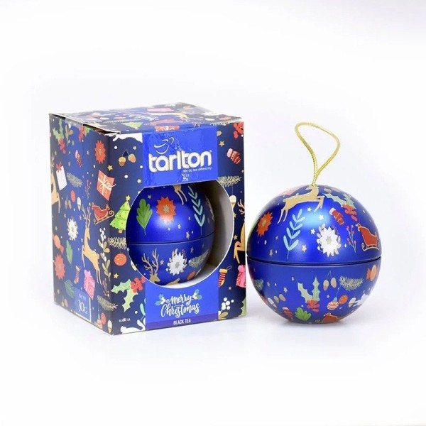 TARLTON Weihnachtskugel Earl Grey Dose 30g