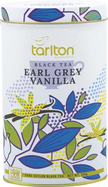 TARLTON Black Earl Grey Vanille Dose 100g