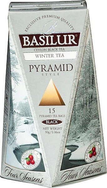 Basilur Tea Winter Tea Pyramid (15 Beutel)