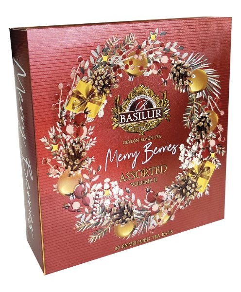 BASILUR Merry Berry Assorted Vol. II 40 Gastro-Beutel