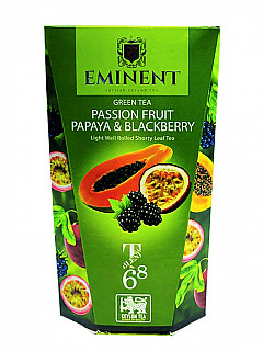 EMINENT Grüntee Passionsfrucht Papaya & Brombeerpapier 100g