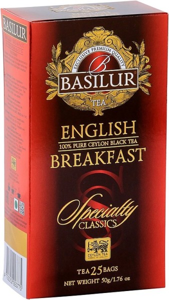 BASILUR Specialty English Breakfast 25 x 2 g