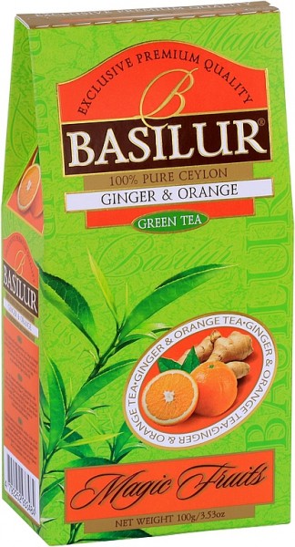 Basilur Tea Magic Fruits Ginger & Orange (Karton)