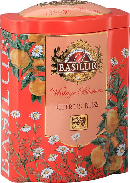 BASILUR Vintage Blossoms Citrus Bliss Dose