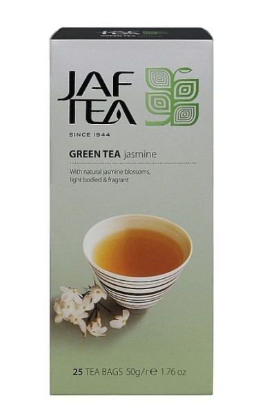 JAFTEA Grüner Jasmin Hülle 25x2g