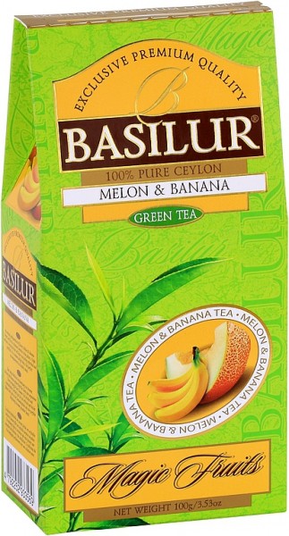 Basilur Tea Magic Fruits Melone & Banana (Karton)