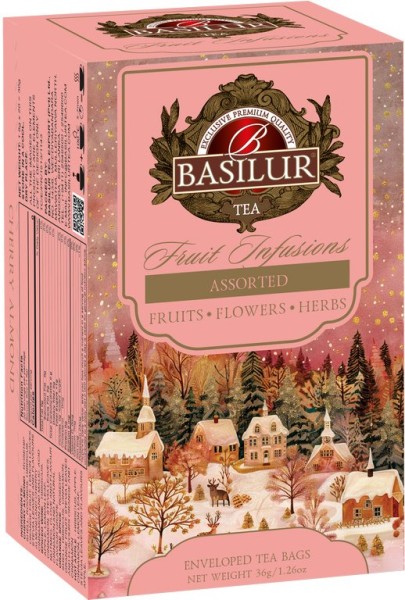 BASILUR Weihnachtsobst Gastro - Teebeutel 20x1,8g