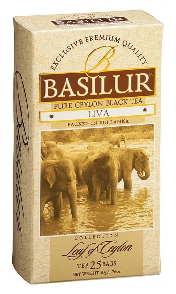 Basilur Tea Leaf of Ceylon UVA (25 Beutel)