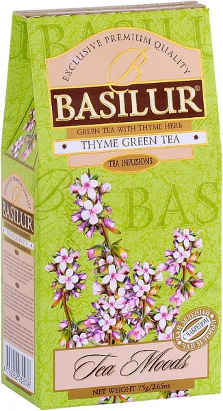 Basilur Tea Tea Moods Thyme Green Tea (Karton)