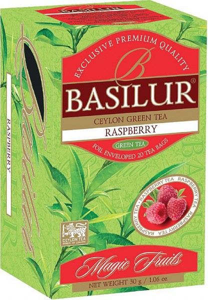 Basilur Tea Magic Fruits – Raspberry (20 Beutel)