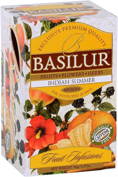 Basilur Tea Fruit Infusions Indian Summer (20 Beutel)