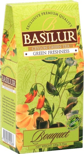 BASILUR Bouquet Green Freshness Papier 100g