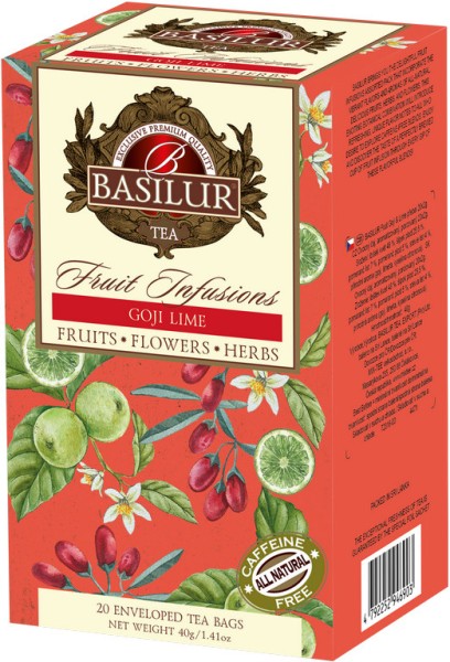BASILUR Frucht Goji & Limettet 20x2g