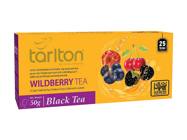 TARLTON Black Wildberry hat 25x2g nicht umgepackt