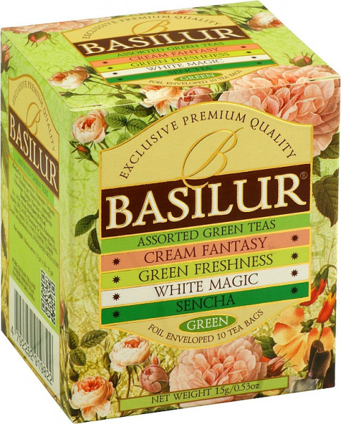 BASILUR- Blumenstrauß Assortierte Hülle 10x1,5g