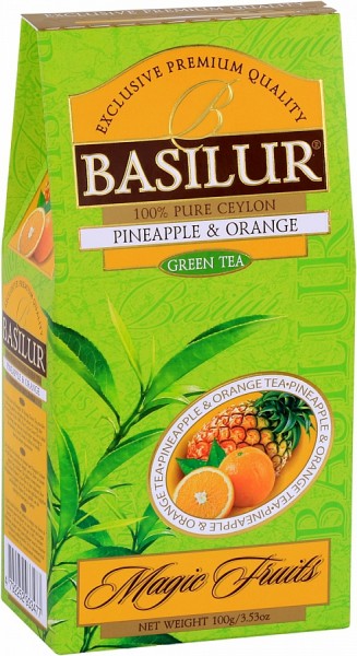 Basilur Tea Magic Fruits Pineapple & Orange (Karton)