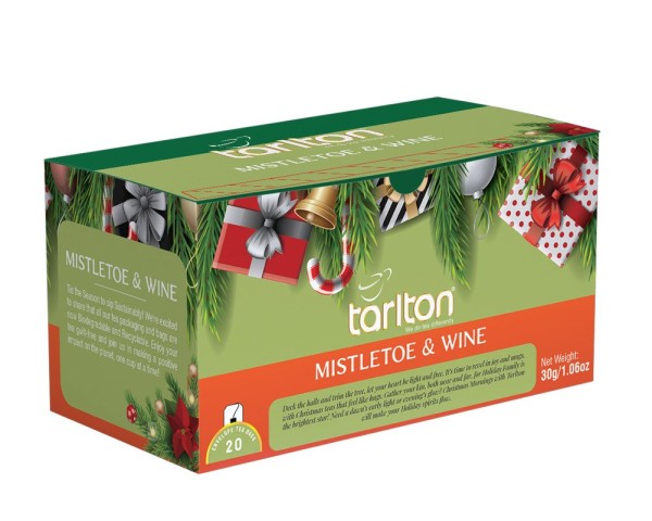 TARLTON Weihnachten Mistel- & Weinhülle 20x1,5g