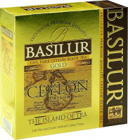 Basilur Tea schwarzer Tee Gold 100 Beutel x 2g Basilur Tea schwarzer Tee Gold 100 Beutel x 2g