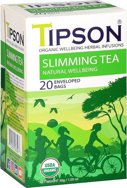 TIPSON BIO Wellbeing Slimming Tee 20x1,5g