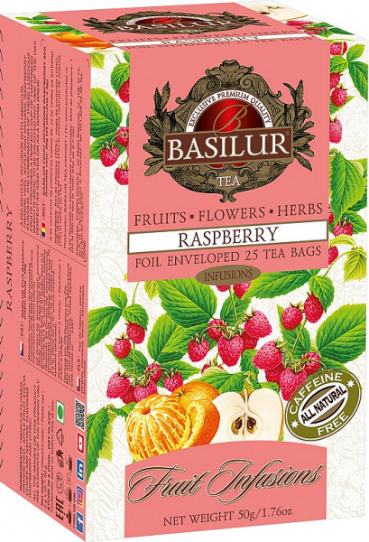 Basilur Tea Frucht Himbeerhülle 25x2g