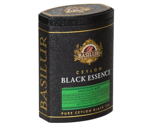 BASILUR Black Essence Schoko-Minz-Dose 100g