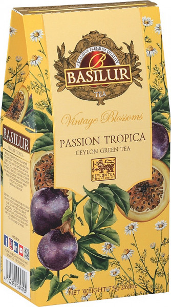 BASILUR Vintage Blossoms Passion Tropica Papier