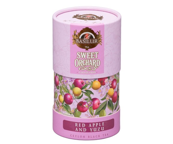 BASILUR Süßer Obstgarten Roter Apfel & Yuzu Papier 75g