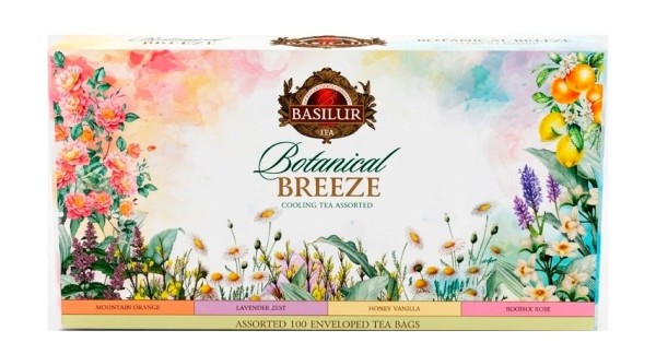 BASILUR Botanical Breeze Cooling Teas Assorted 100 Beutel