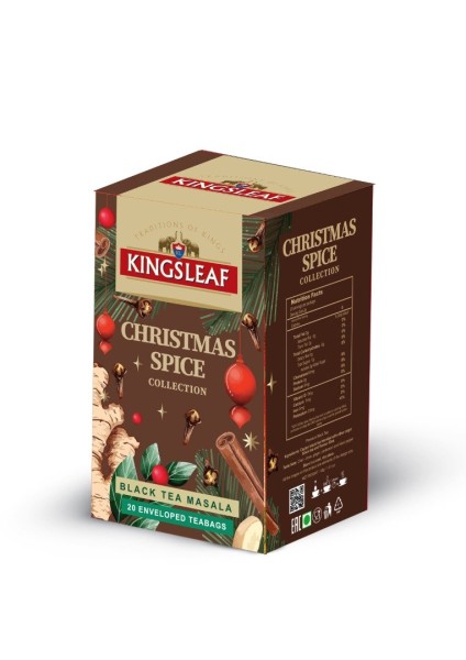 KINGSLEAF Xmas Schwarz Masala 20x2g