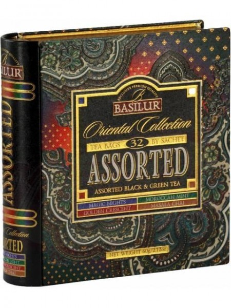 Basilur Tea Book Oriental Collection (32 Beutel)