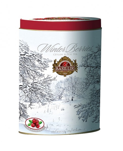 Basilur Tea Winter Cranberries schwarzer loser Tee