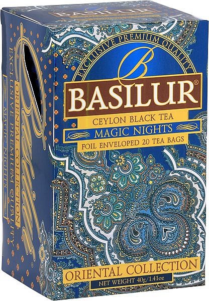 Basilur Tea Oriental Collection Magic Nights (20 Beutel)