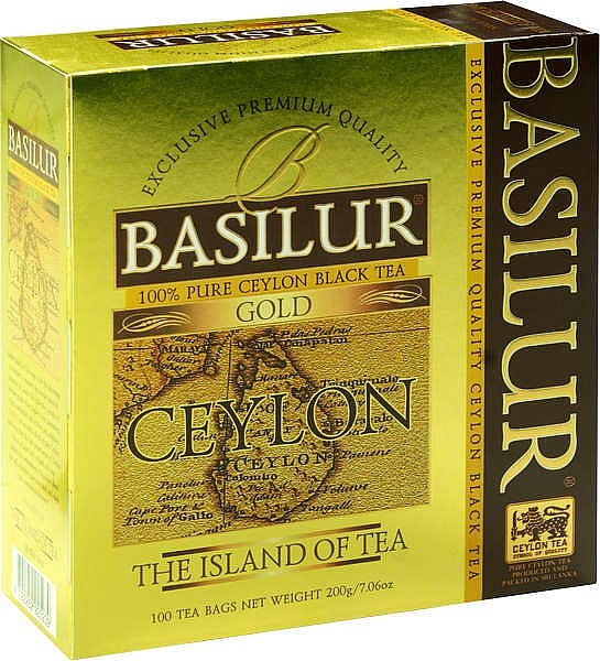 Basilur Tea The Island of Tea Gold (100 Beutel)