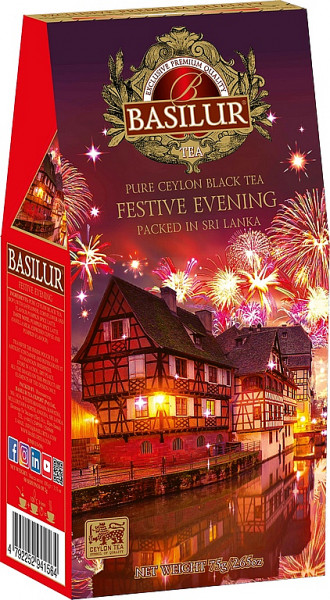 Basilur Tea Infinite Moments Festlicher Abendpapier 75g