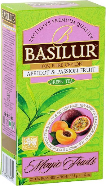 Basilur Tea Magic Fruits Apricot & Passion Fruit (25 Beutel)