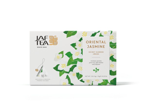 JAFTEA Secret Garden Orientalischer Jasmin Pyramidenbeutel 10x1,5g