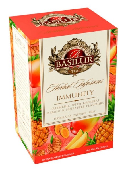 BASILUR Herbal Immunity Hülle 20x1,5g