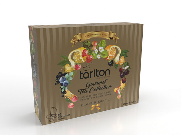 Tarlton Tea Gourmet Tea Collection Black